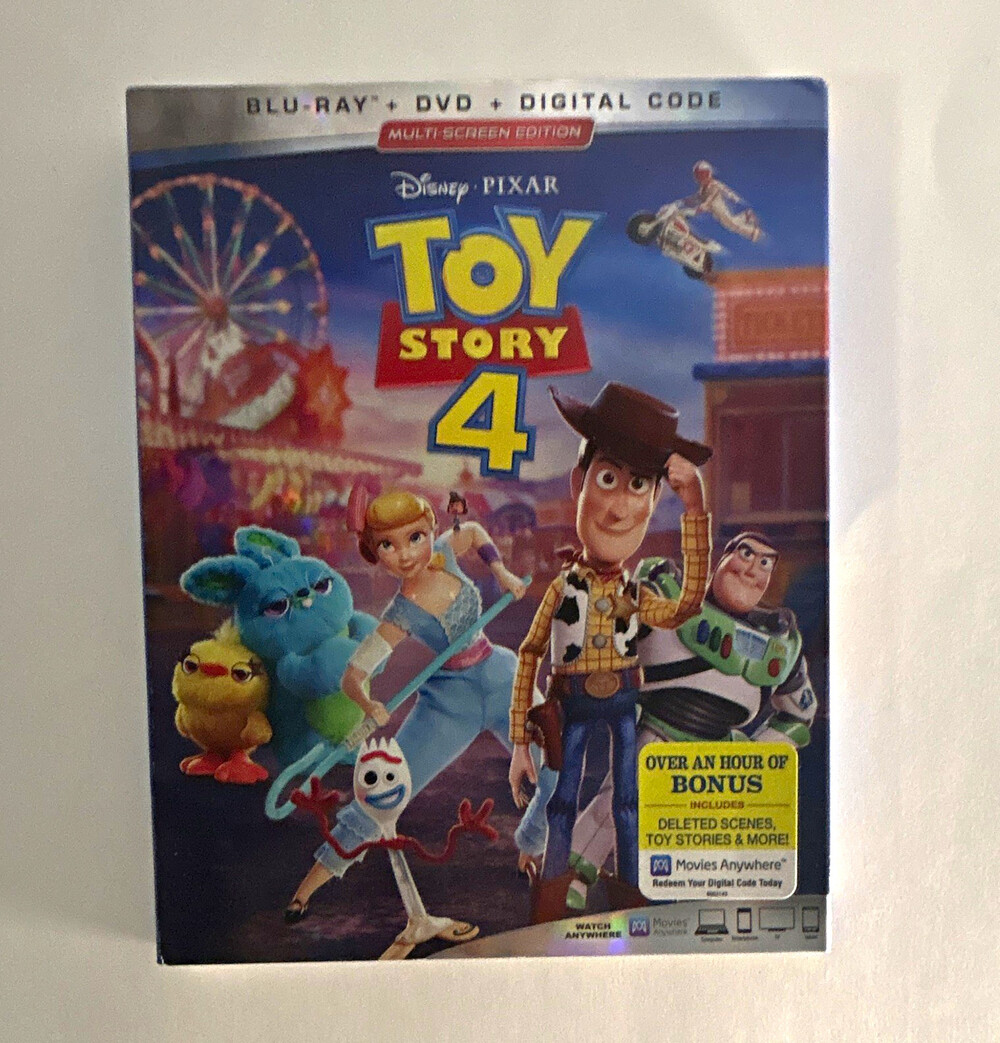 Disney Pixar Toy Story 4 Blu-ray Multi-Screen Edition 2019 G Digital Copy